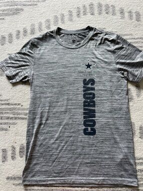 Men’s Nike Dallas Cowboys Gray Short Sleeve Dri Fit Tee